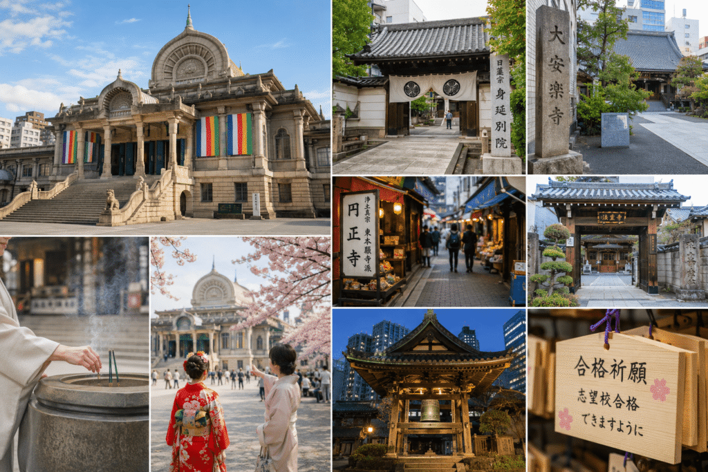 中央区のお寺でたどる祈りと街の記憶