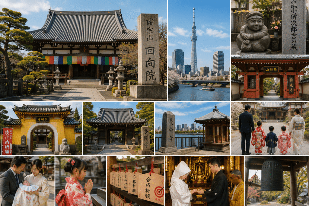 墨田区のお寺でたどる家族の節目と下町の記憶
