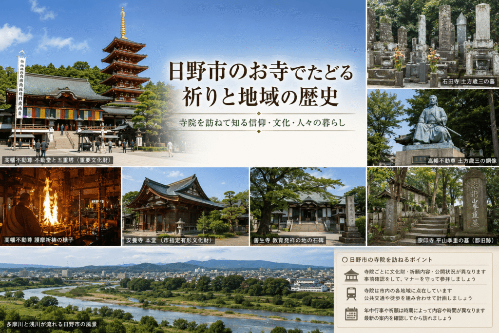 日野市のお寺でたどる祈りと地域の歴史
