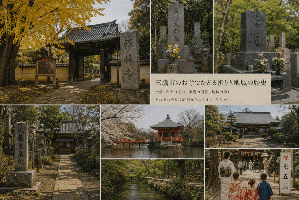 三鷹市のお寺でたどる祈りと地域の歴史