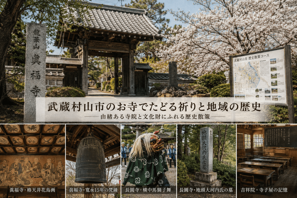 武蔵村山市のお寺でたどる祈りと地域の歴史