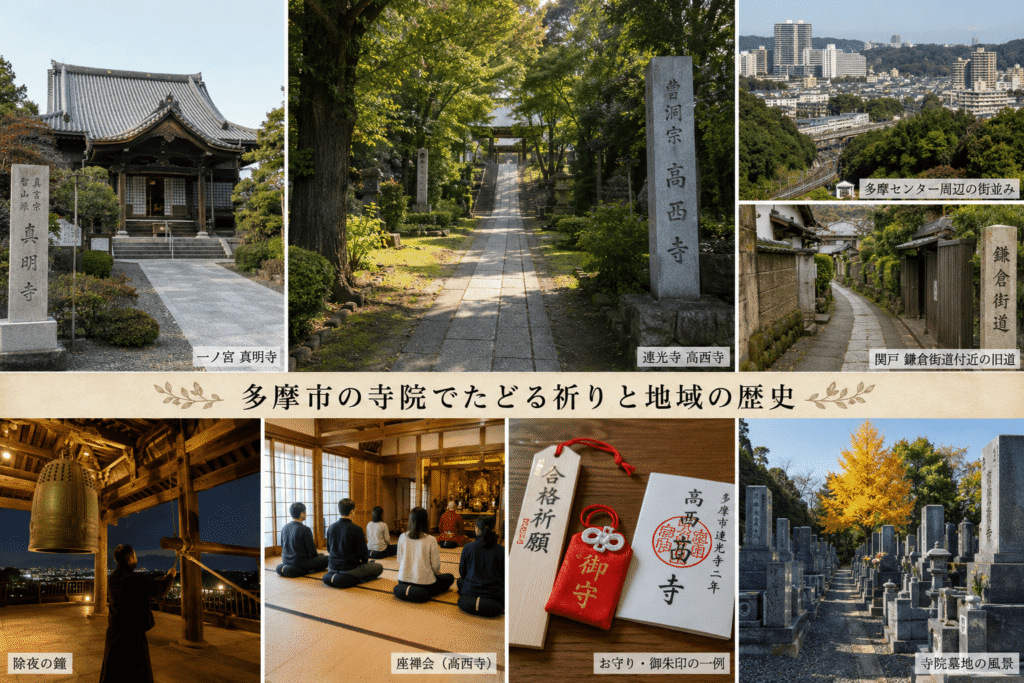 多摩市の寺院でたどる祈りと地域の歴史